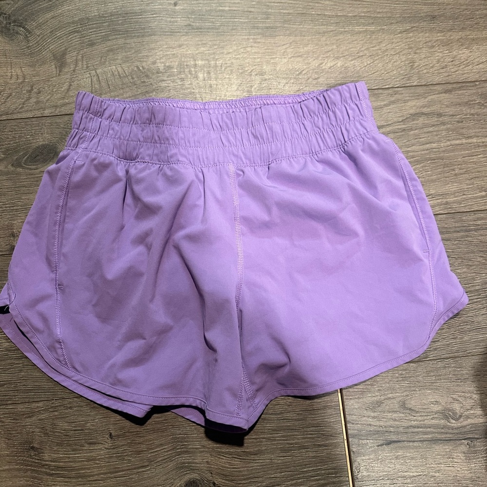 Women's Purple Athletic Shorts